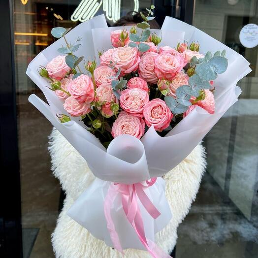 Мадам Бомбастик💕 кустовые розы