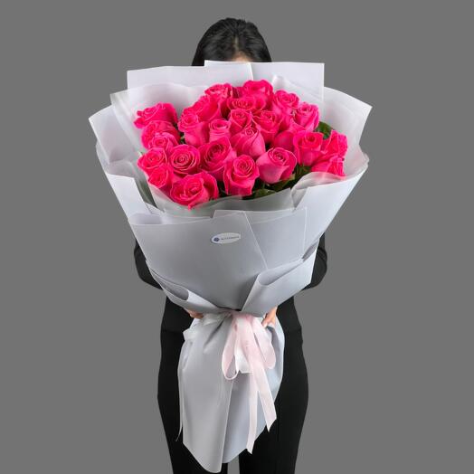 Букет «Малиновый соблазн