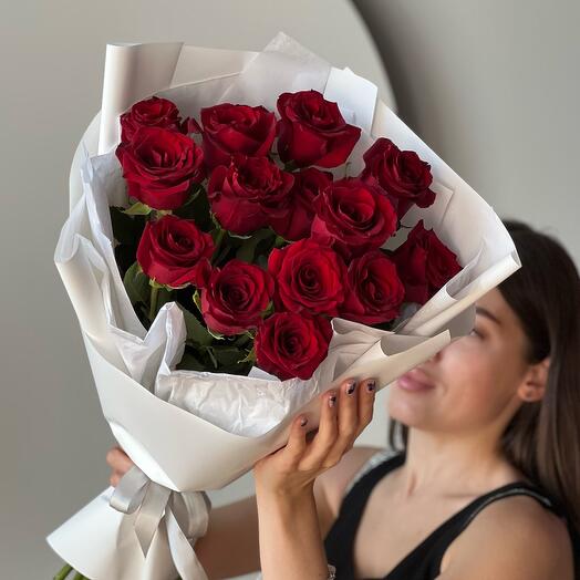 Букет Красные розы 15