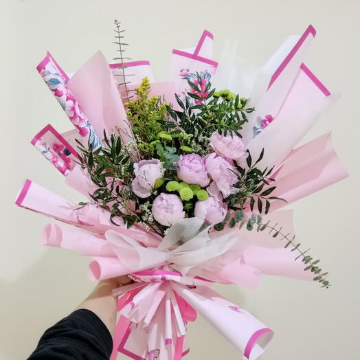 Pink Peony Bouquet