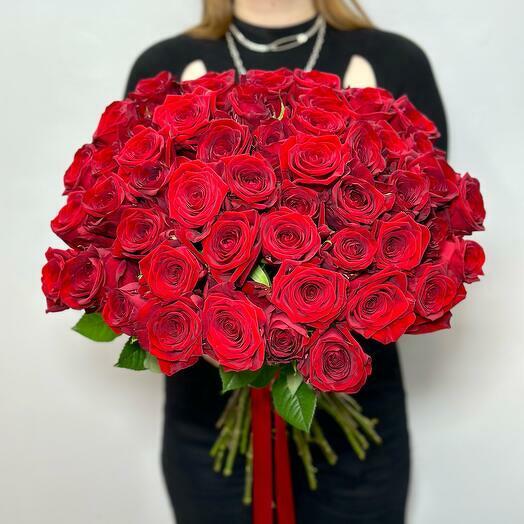 Luxurious Bouquet of 51 Red Roses