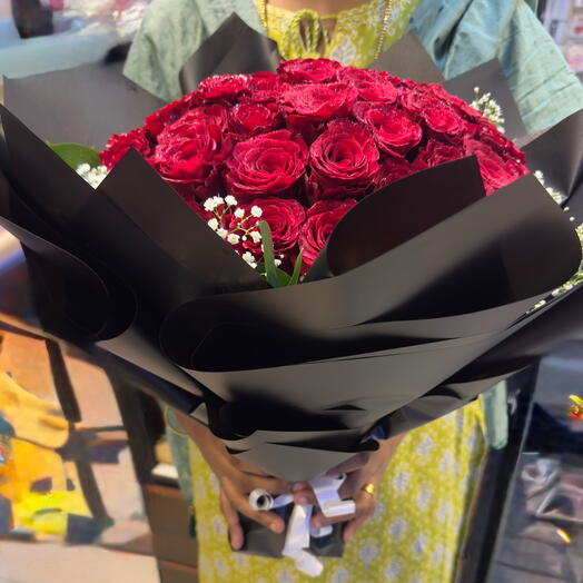 50 Red Rose Bouquet