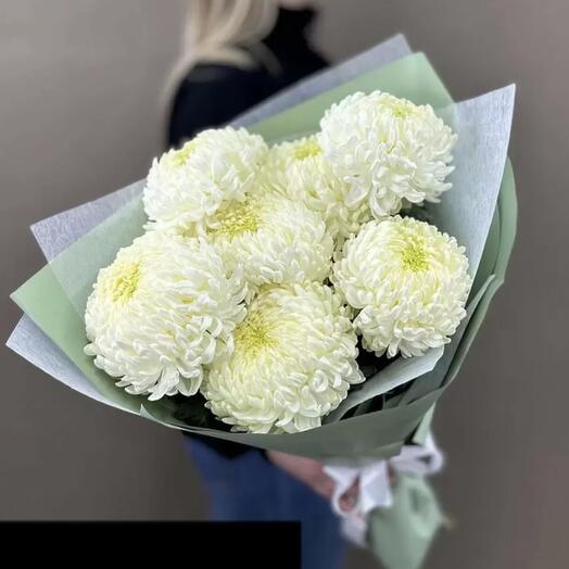 Хризантемы в оформлении 💐