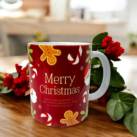 Merry Christmas Theme Mug