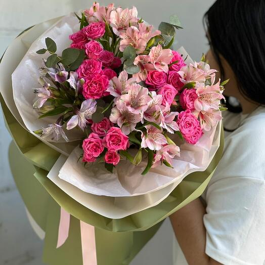 Букет " Яркость чувств "