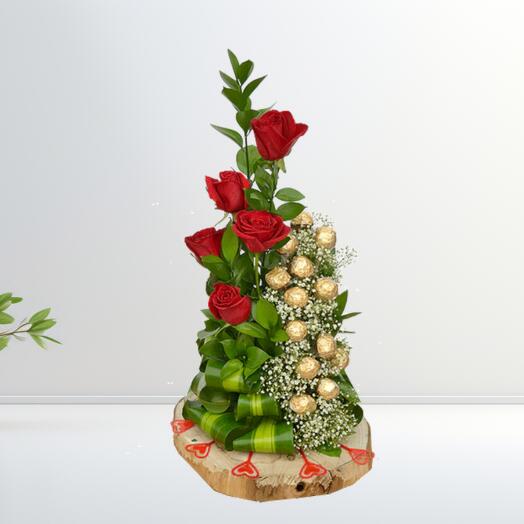 Sweetest Love Flower Arrangement