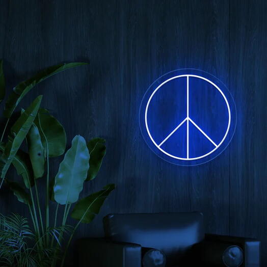 PEACE NEON SIGN