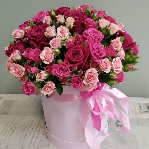 Caja de rosas Lavery