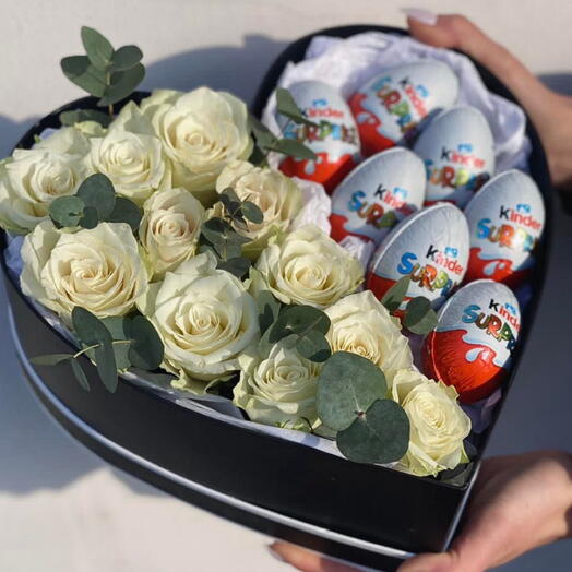 Цветы в коробке