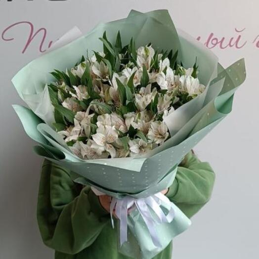 💐Моно из 17 альстромерии / Доставка цветов Уфа / Цветы в Уфе / Цветы Уфа