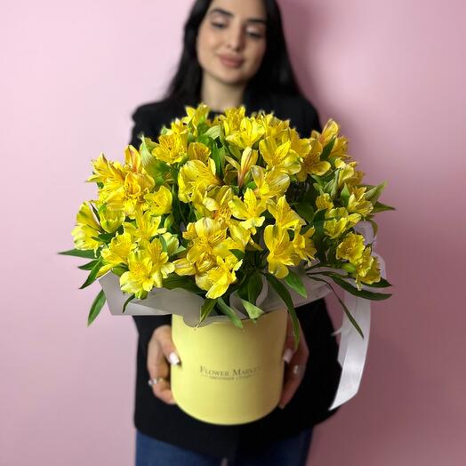 Цветы в коробке