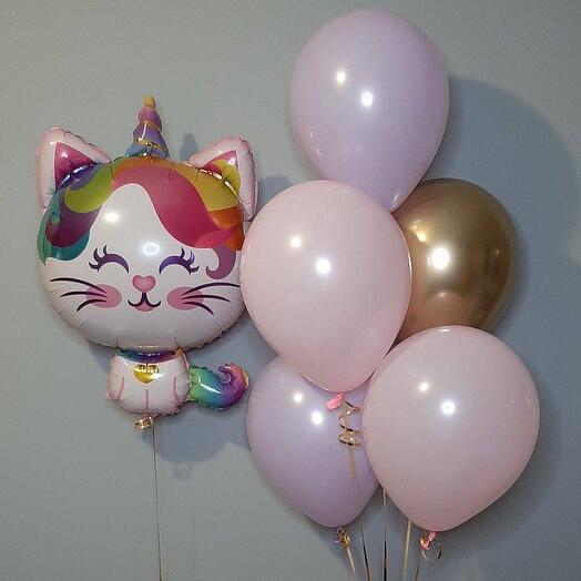 Кошка-единорожка 🦄