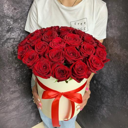 Caja de rosas Reconocimiento"