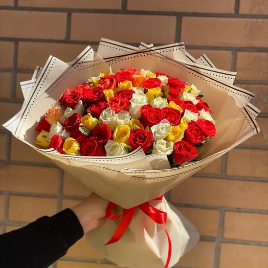 Микс роза