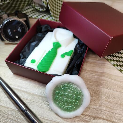 Мыло "белый воротничок"- Eau de Lacoste L.12.12 Blanc