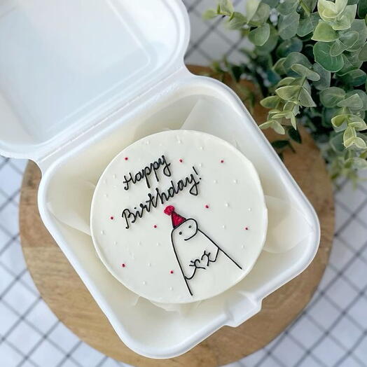 Bento Birthday cake with miniature art