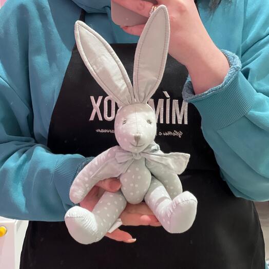 Игрушка мягкая зайка