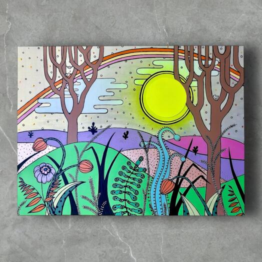 Большая картина «Fantasy land»