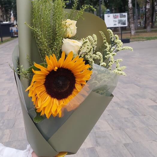 Colección "girasoles" ramo N 6