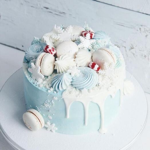 Cake "Snowflake"