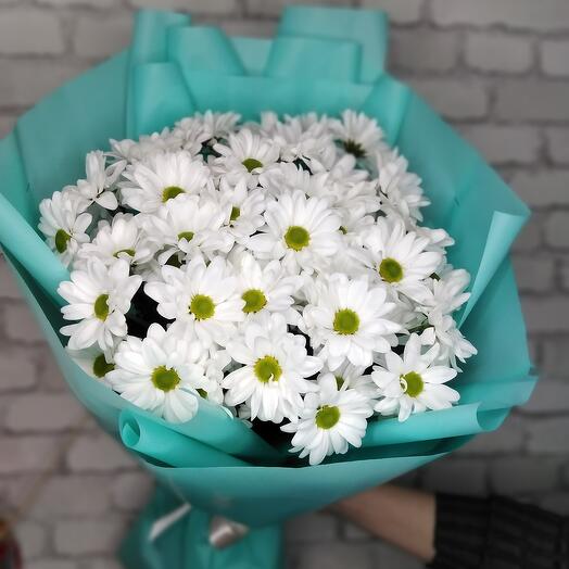Букет с ромашками