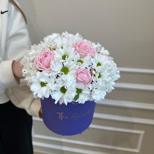 Цветы в коробке