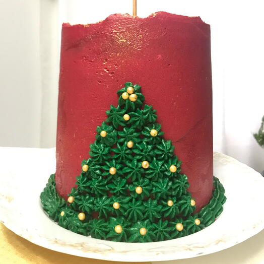 Christmas Themed Cake