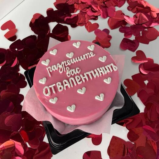 Бенто торт к 14 февраля