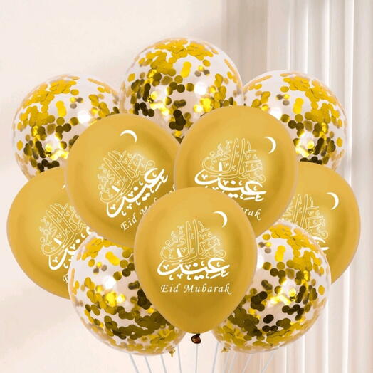 Eid Mubarak balloon 11pis