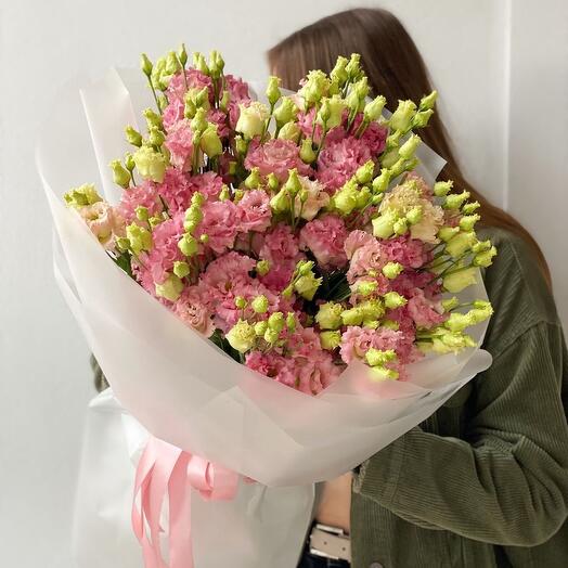 Pink lisianthus