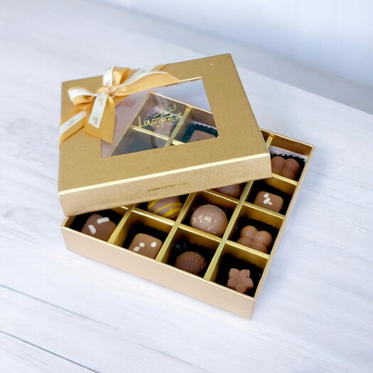 Golden Signature Belgian Chocolate 🎁  Box 16pcs