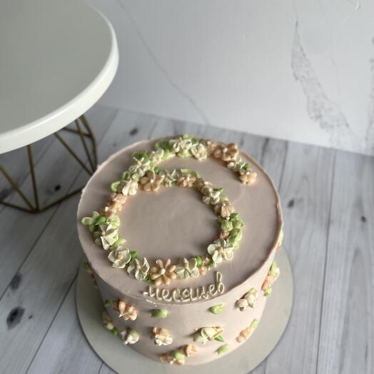 Pastel con cualquier decoración 🌸