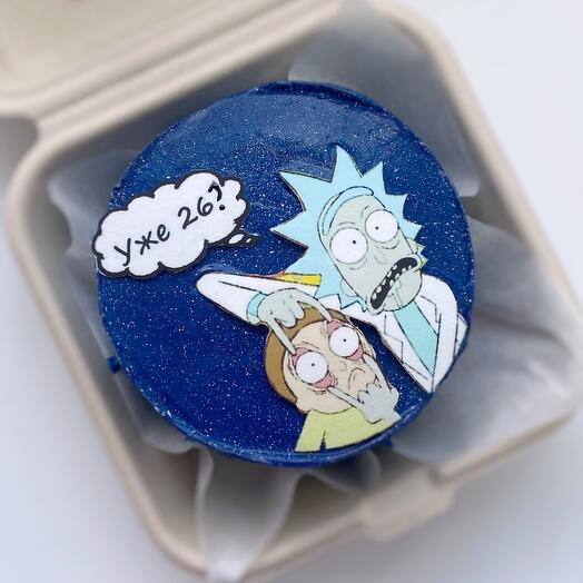 Bento Cake Rick y Morty"
