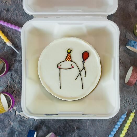 Pastel de Bento"hombre bola"
