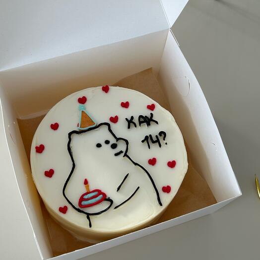 Bento cake "Like 14"