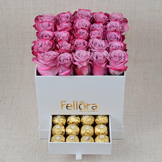 Purple Roses And Chocolates