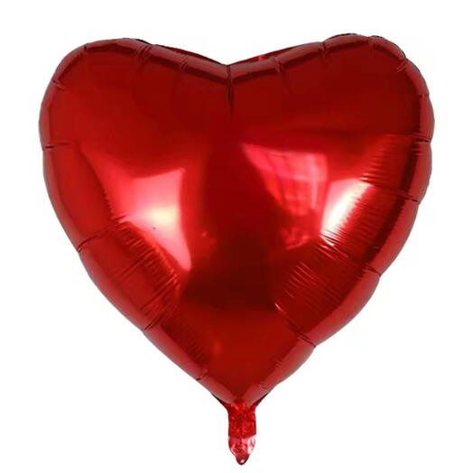 Big red heart ballon 75 cm