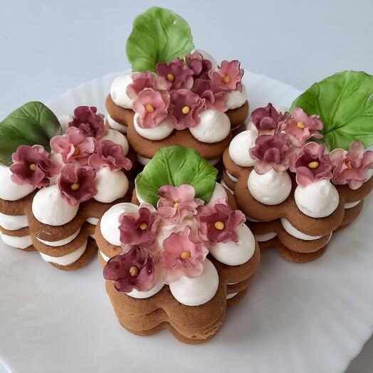 Pasteles de miel "Ternura", juego de 4 piezas