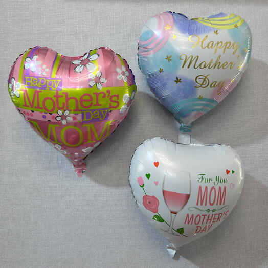 3 Mother s Day Foil Balloons