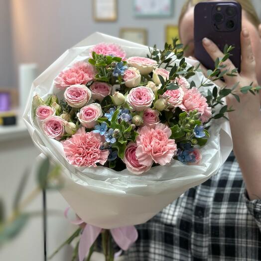 Business розовый с твидией