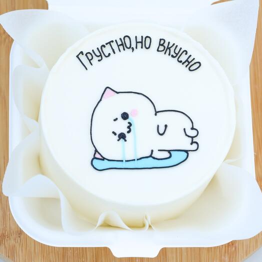 Бенто-торт с котиком