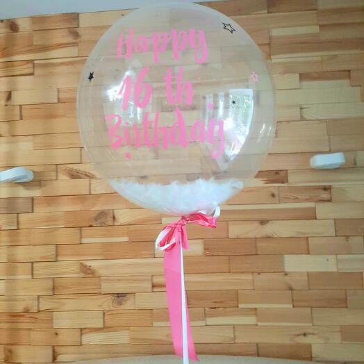 Bubble with any inscription