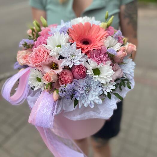 Цветы в коробке