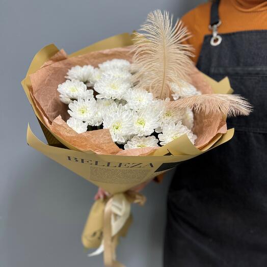 Bouquet of White Chrysanthemums