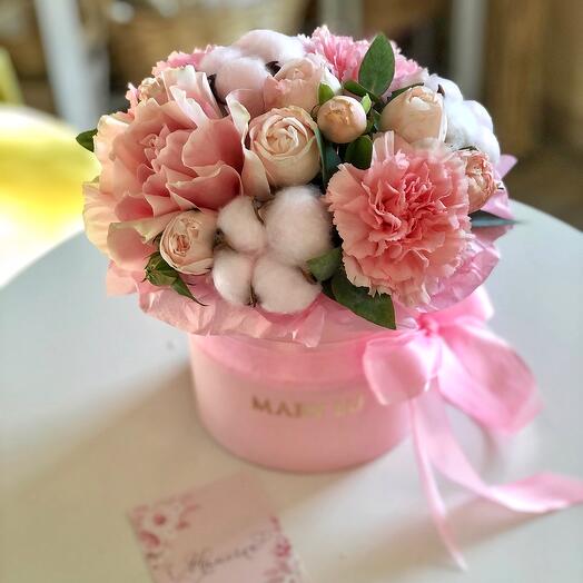 Flowers in a box