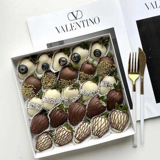 Клубничный бокс «Панакота»