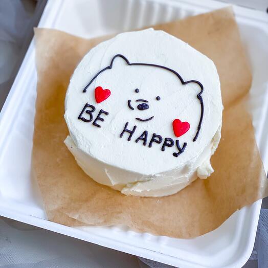 Бенто торт HAPPY