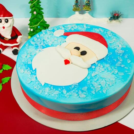 Merry Santa Magic Cake