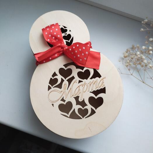 Коробка 8 марта