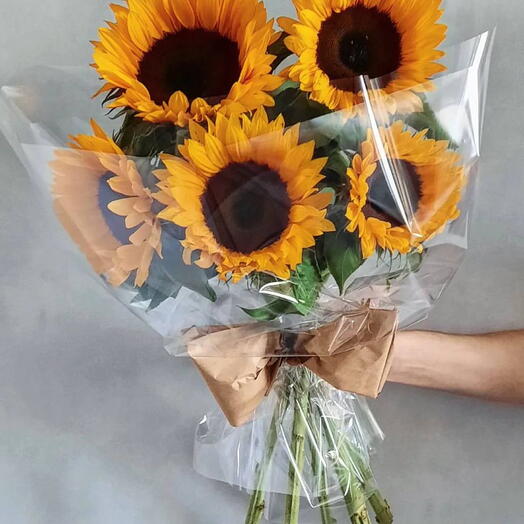 SUNFLOWER IN A BUNCH